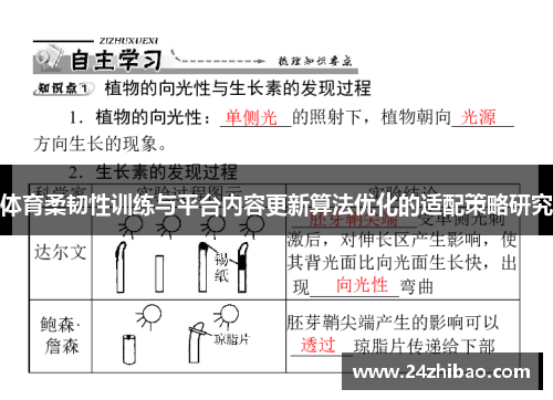 体育柔韧性训练与平台内容更新算法优化的适配策略研究